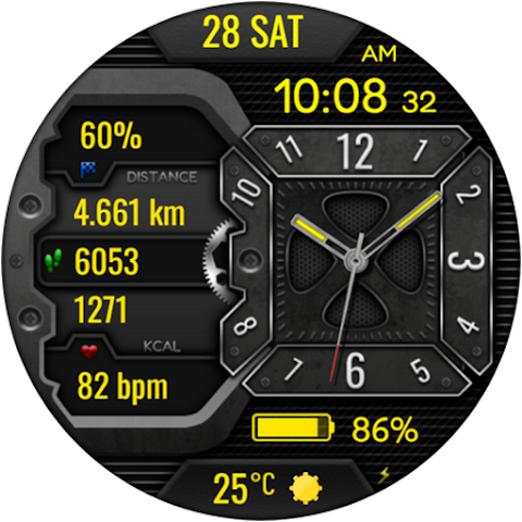 Chronocore Hybrid Watch Face screenshot