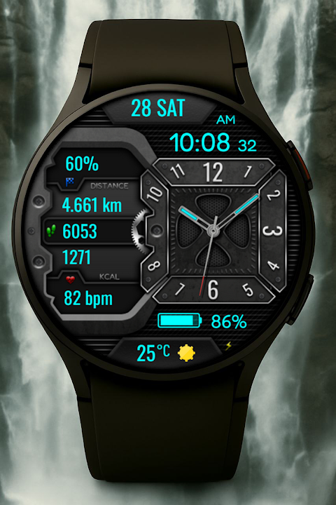 Chronocore Hybrid Watch Face screenshot