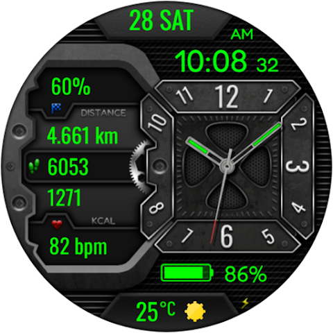 Chronocore Hybrid Watch Face screenshot