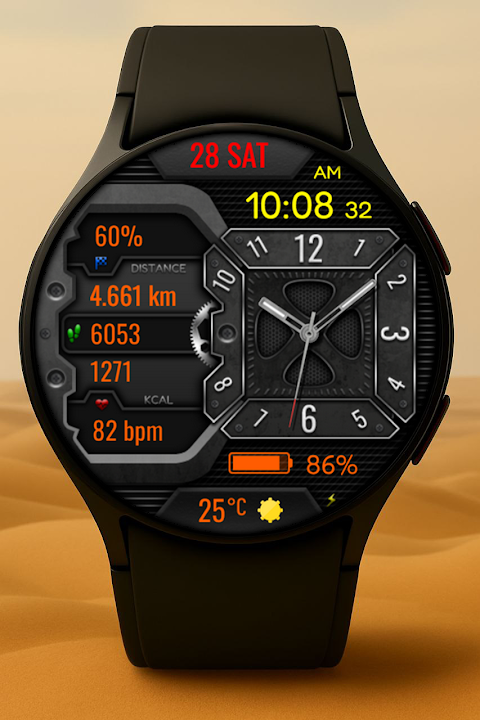 Chronocore Hybrid Watch Face screenshot