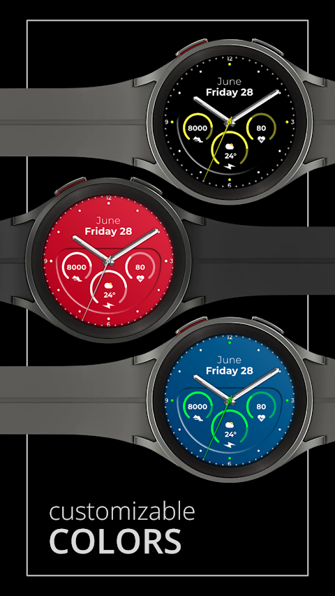 DADAM77: Modern Minimal Watch screenshot