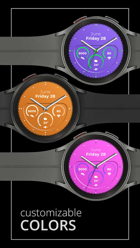 DADAM77: Modern Minimal Watch screenshot