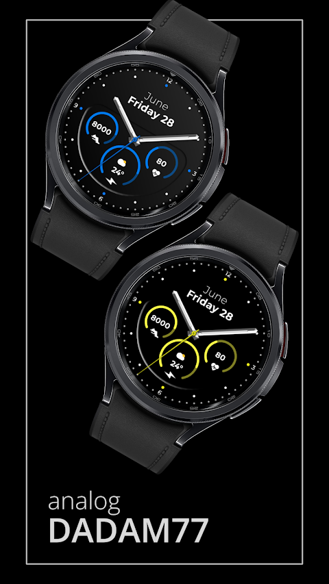 DADAM77: Modern Minimal Watch screenshot