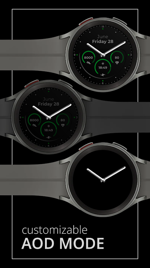 DADAM77: Modern Minimal Watch screenshot