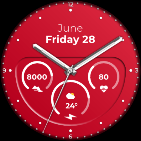 DADAM77: Modern Minimal Watch screenshot