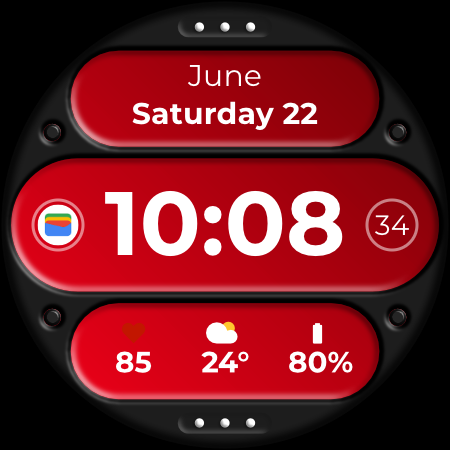 DADAM78: Digital Watch Face screenshot