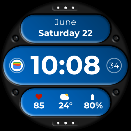 DADAM78: Digital Watch Face screenshot