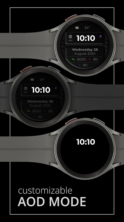 DADAM80: Digital Watch Face screenshot