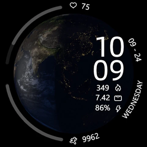 Earth For Wear OS screenshot