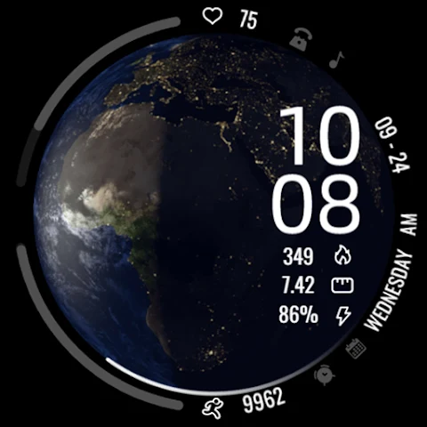 Earth For Wear OS screenshot