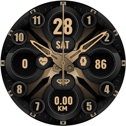 FBW ANALOG Watchface screenshot