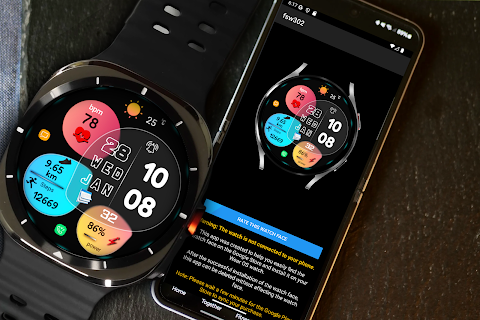 Digital fsw306 watch face screenshot