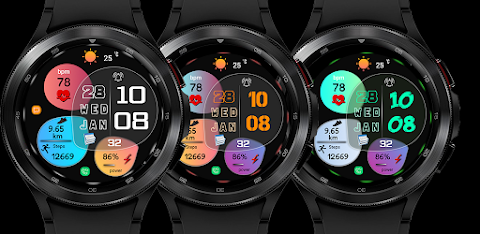 Digital fsw306 watch face screenshot