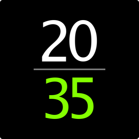 Digital Watch Face Key 016 screenshot