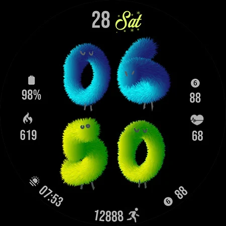 ML2U 506 Watch Face screenshot