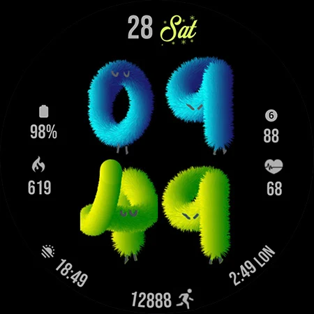 ML2U 506 Watch Face screenshot