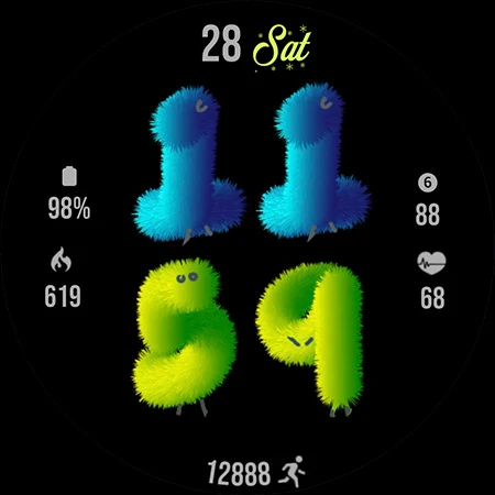ML2U 506 Watch Face screenshot
