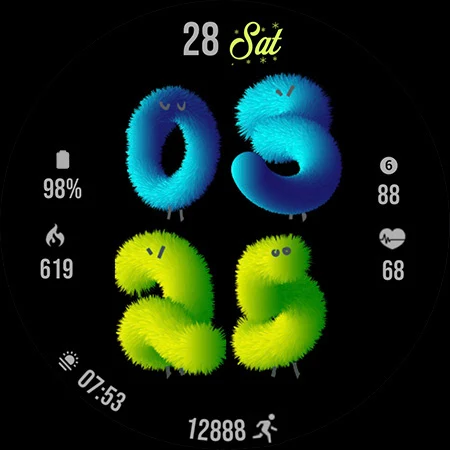 ML2U 506 Watch Face screenshot