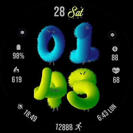 ML2U 506 Watch Face screenshot