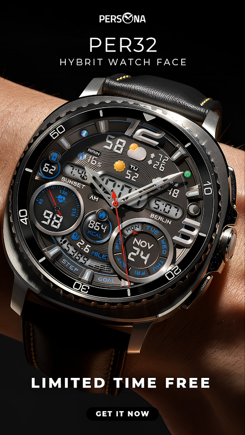 PER32 Ultra Hybrit Watch Face screenshot