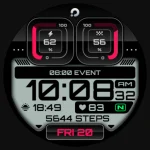 PRADO 01 Digital Watch Face