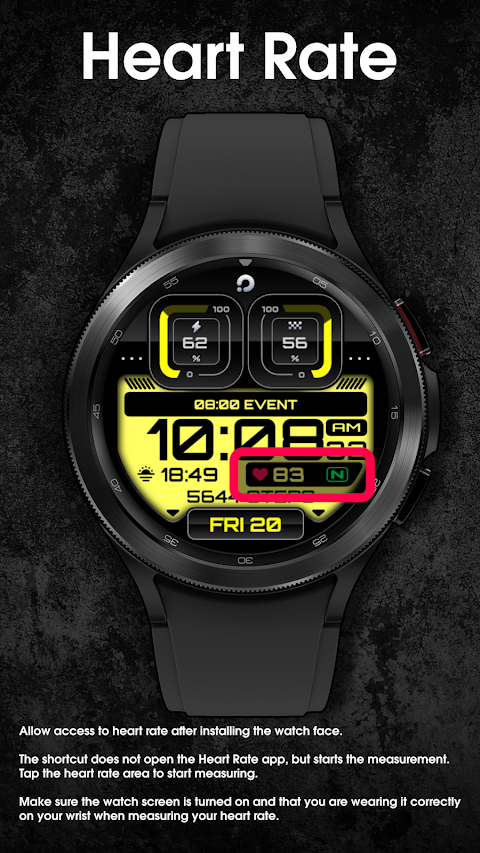 PRADO 01 Digital Watch Face screenshot
