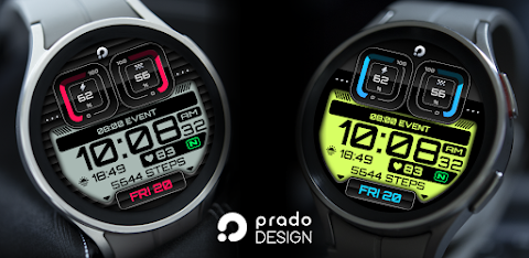 PRADO 01 Digital Watch Face screenshot