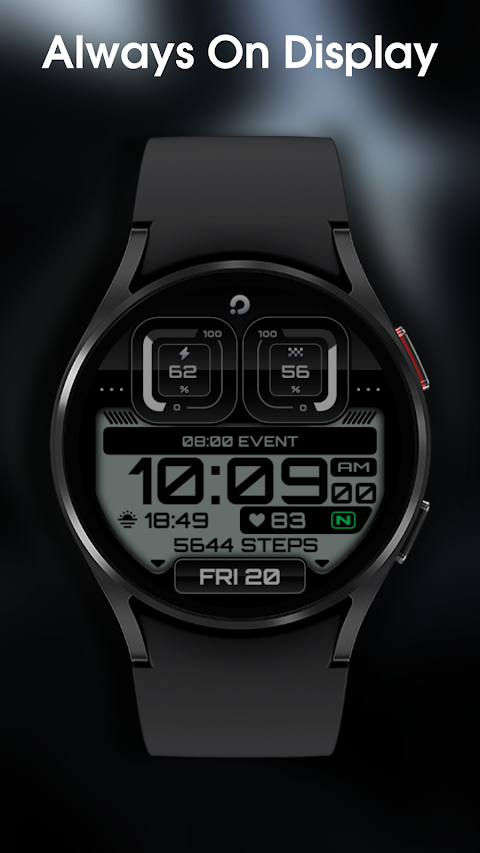 PRADO 01 Digital Watch Face screenshot