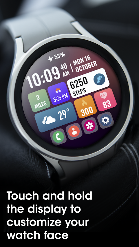 PRIME Home OS 3 Watch Face screenshot