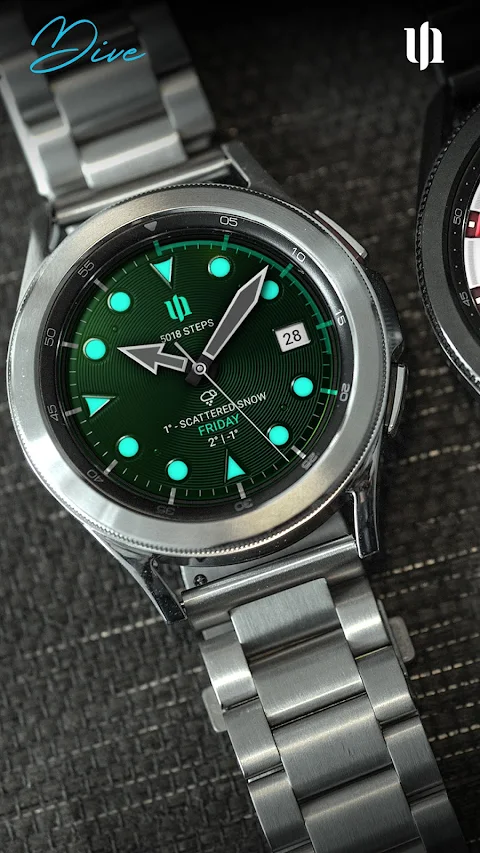 S4U Dive – Diver watch face screenshot