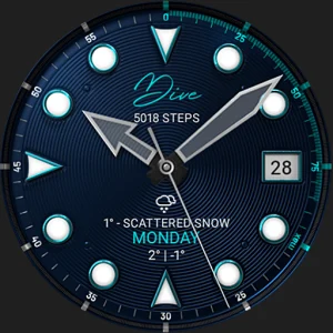 S4U Dive – Diver watch face