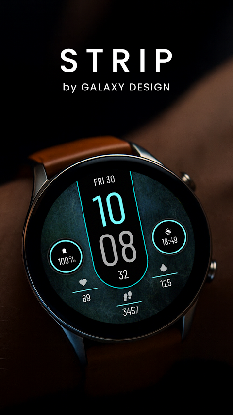 Strip Watch Face screenshot