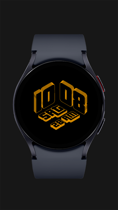 3D Watch Face screenshot