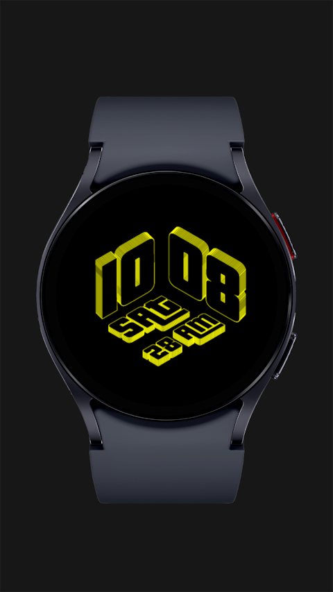 3D Watch Face screenshot