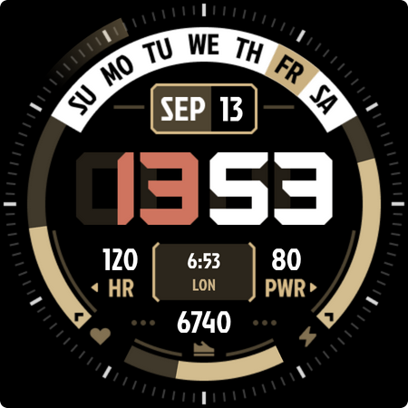 Tidy Digital: Watch Face screenshot