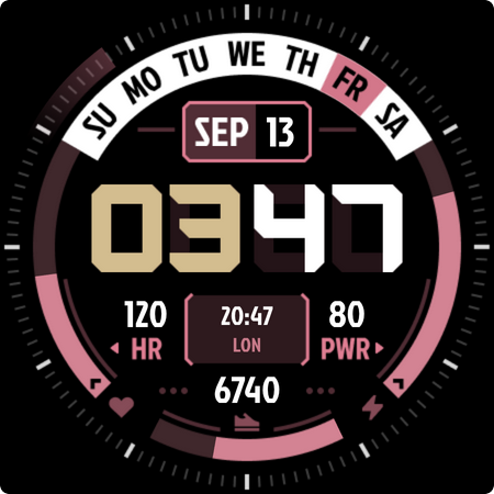 Tidy Digital: Watch Face screenshot