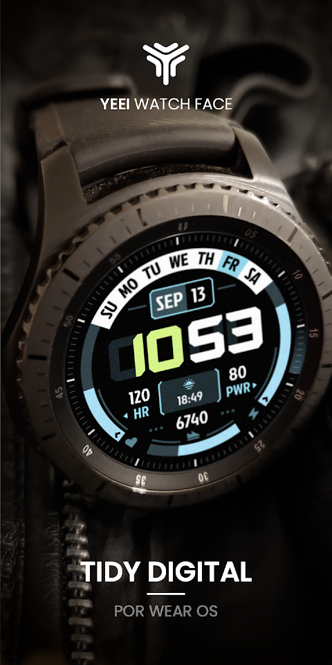 Tidy Digital: Watch Face screenshot