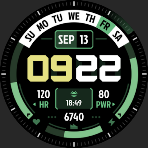 Tidy Digital: Watch Face screenshot