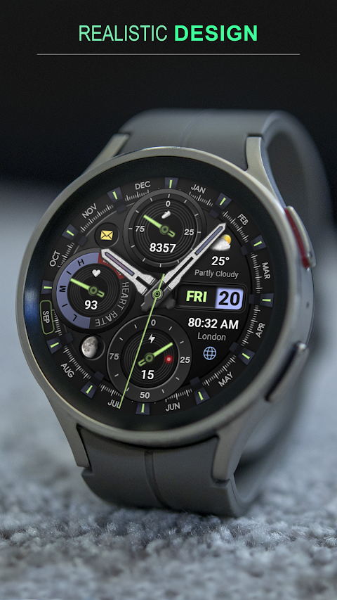 WFP 339 Ultra watch face screenshot