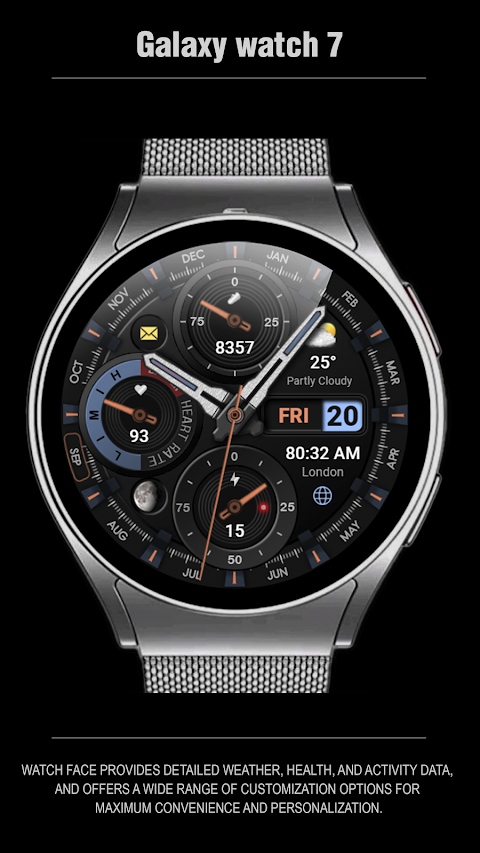WFP 339 Ultra watch face screenshot