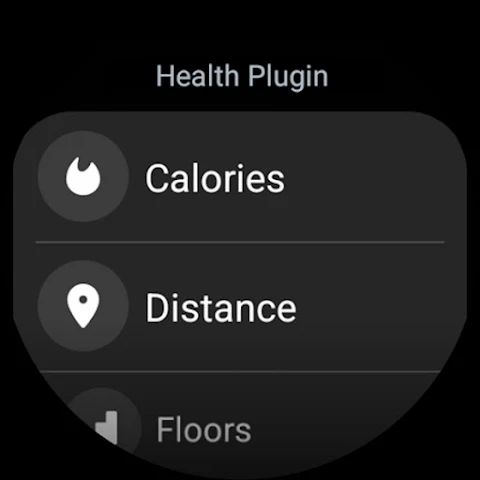 Health Plugin for Wear OS screenshot