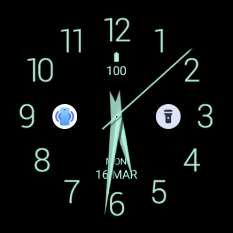 Minimalist Analog Z Watch Face screenshot