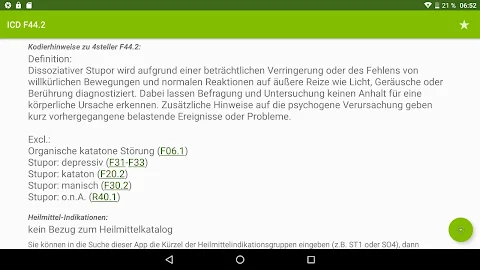 ICD 10 – ICD 11 Diagnosen Pro screenshot