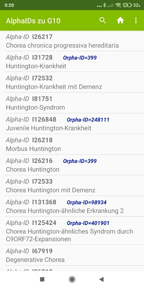ICD 10 – ICD 11 Diagnosen Pro screenshot