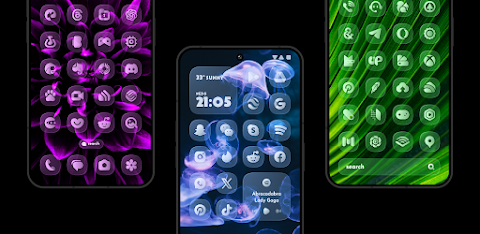 Glass Material You Icons screenshot