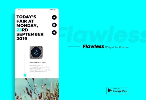 Flawless KWGT screenshot