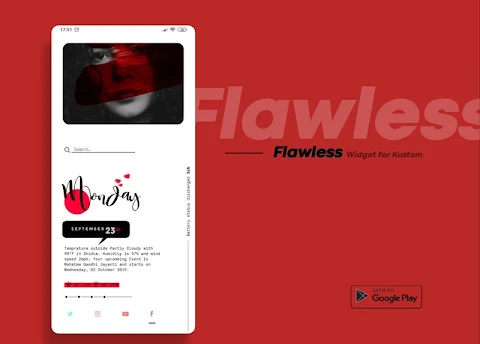 Flawless KWGT screenshot
