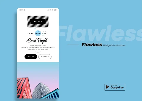 Flawless KWGT screenshot