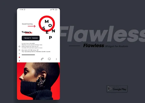 Flawless KWGT screenshot
