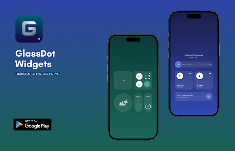 GlassDot Widgets For KWGT screenshot